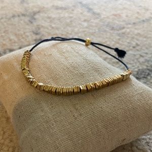 Gold & Navy Stella & Dot bracelet